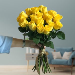 20 Yellow Roses - Original Flowers