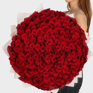 200 Red Roses - Signature Flowers