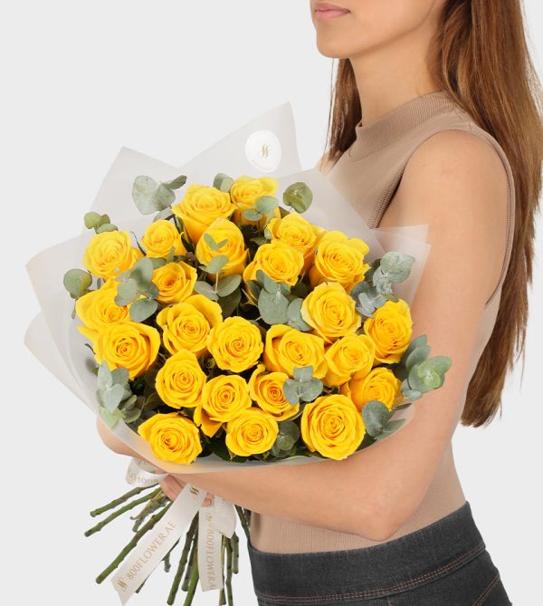 24 Yellow Roses - Signature Flowers