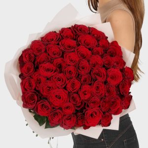 50 Red Roses - Wow! Flowers