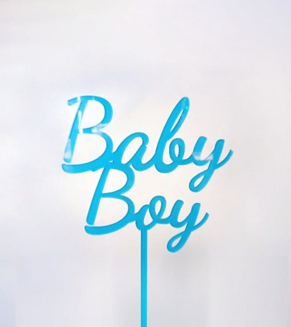 Baby Boy Topper for Flowers - Original Uncategorized