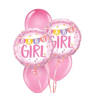 Baby Girl Pink Balloon Package - Original Balloons