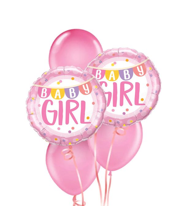 Baby Girl Pink Balloon Package - Original Balloons