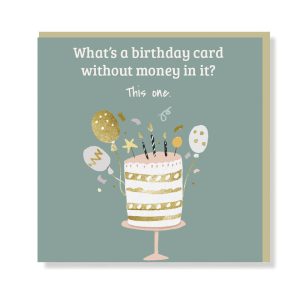 Birthday Money Premium Card - Original Greeting & Note Cards