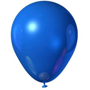 Blue Rubber Balloon - Original Balloons