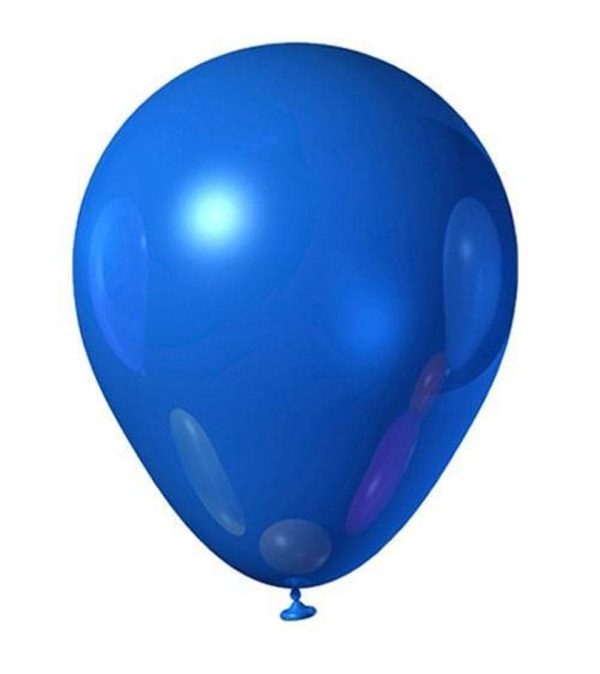 Blue Rubber Balloon - Original Balloons