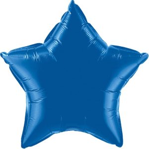 Blue Star Foil Balloon - Original Balloons