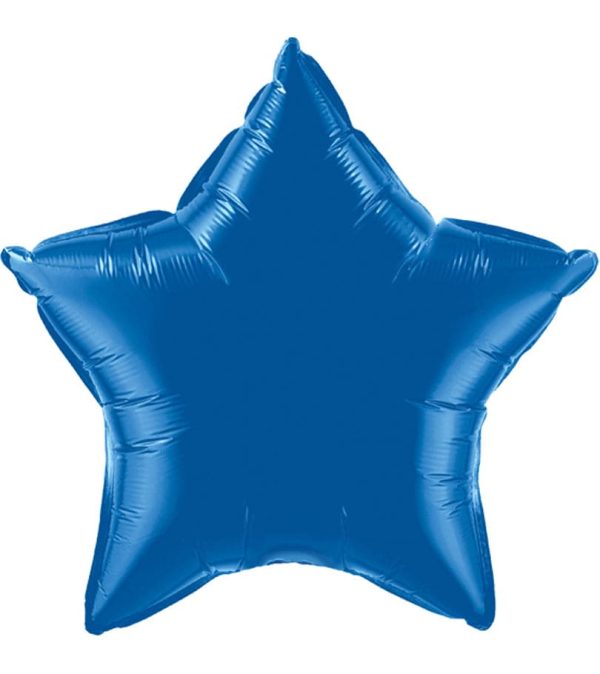 Blue Star Foil Balloon - Original Balloons