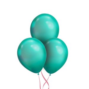 Chrome Green Balloon Package - Original Balloons