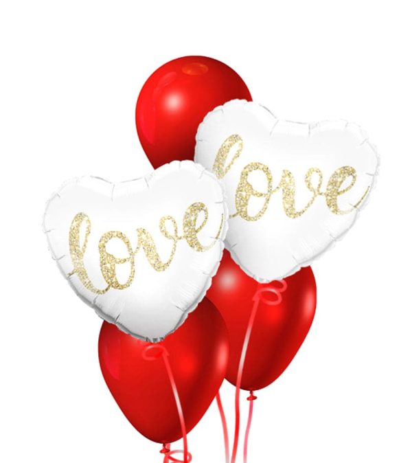 Forever Love Balloon Bouquet - Original Balloons