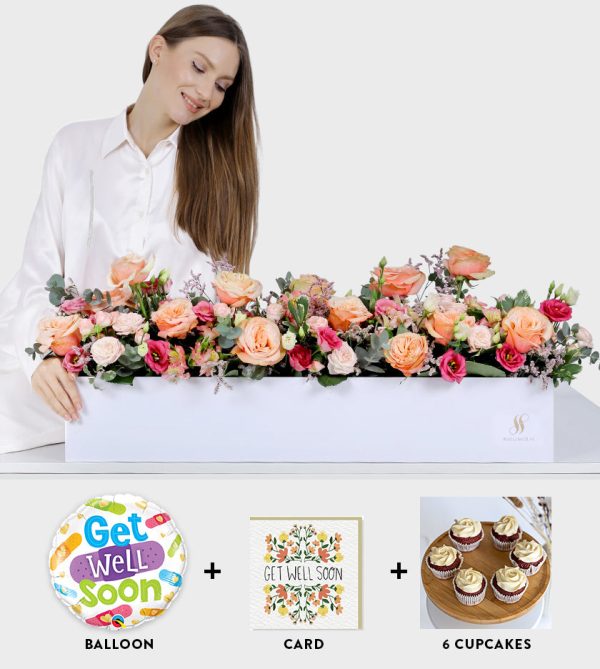 Get Well Soon Bundle (Grande) - Original Fresh Cut Flowers