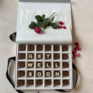 Get Well Soon Chocolate Box by NJD - Original Candy & Chocolate