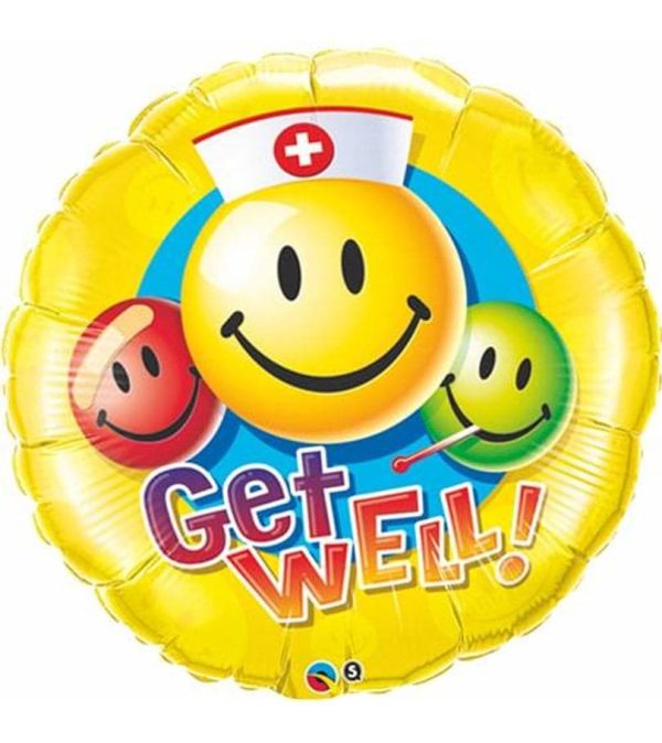 Get Well Soon Foil Balloon - Original Balloons