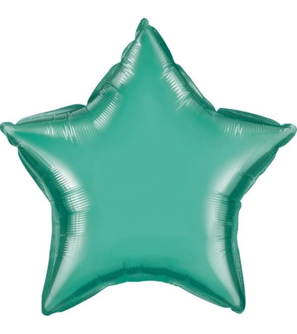 Green Star Foil Balloon - Original Balloons