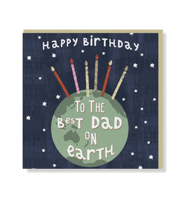 Happy Birthday Dad Premium Card - Original Greeting & Note Cards