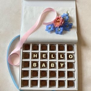 Hello Baby Chocolate Box by NJD - Original Candy & Chocolate