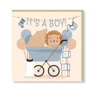 It&apos;s A Boy Premium Card - Original Greeting & Note Cards