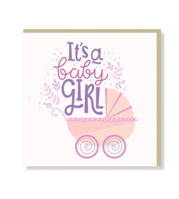 It&apos;s A Girl Premium Card - Original Greeting & Note Cards