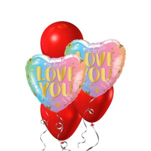 Love You Balloon Package - Original Balloons