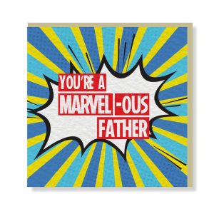 Marvelous Father Card - Original Greeting & Note Cards