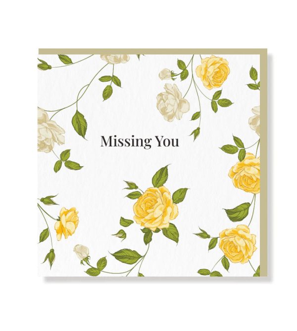 Missing You Premium Card - Original Greeting & Note Cards