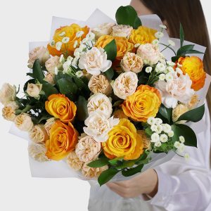 Orange Passion Bouquet - Wow! Flowers