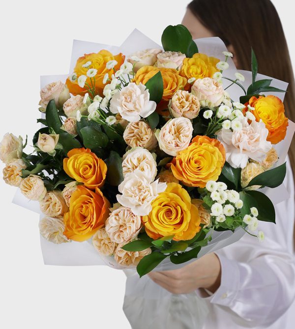 Orange Passion Bouquet - Wow! Flowers