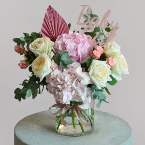 Princess Baby Girl Vase Arrangement - Signature Flowers