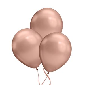 Rose Gold Foil Balloon Bunch - Original Balloons