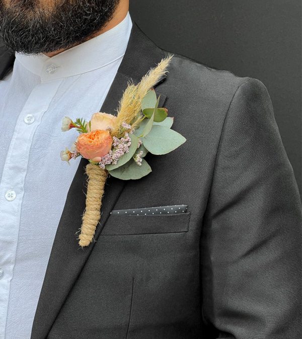 Rustic Romantic Boutonnière - Original Flowers