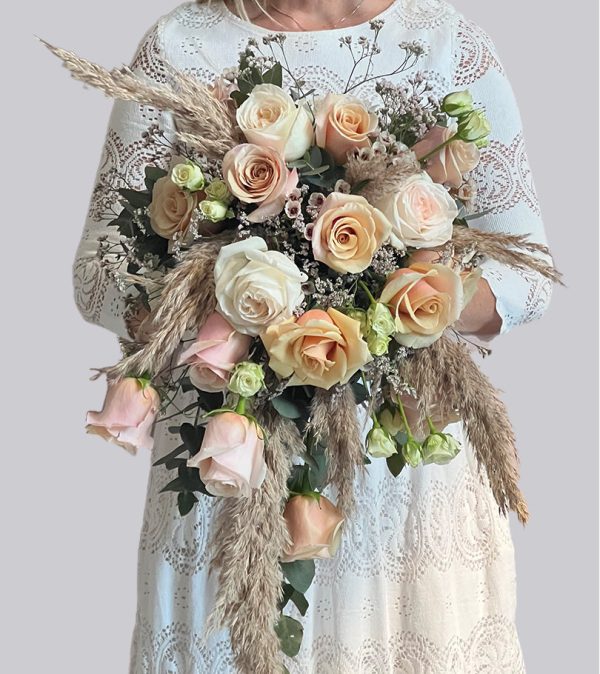 Rustic Romantic Bridal Bouquet - Original Flowers