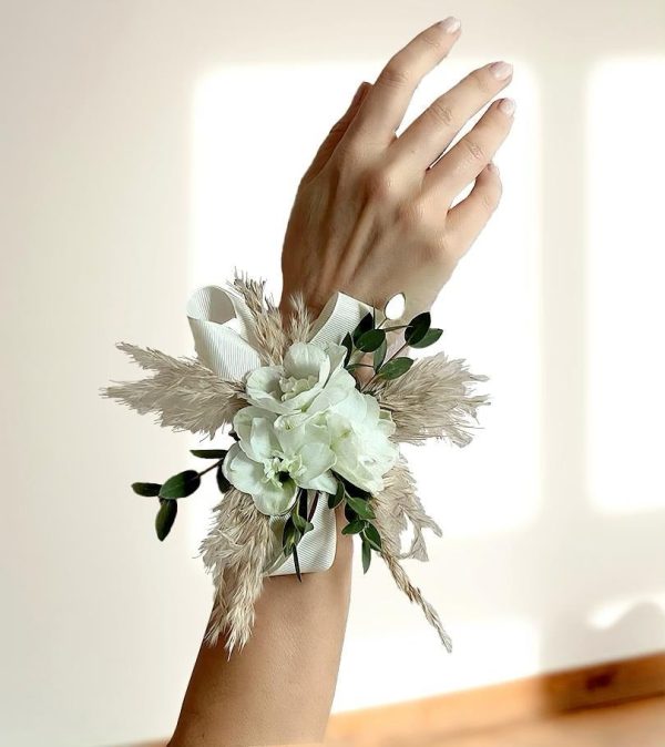 Rustic Romantic Bridal Corsage - Original Flowers