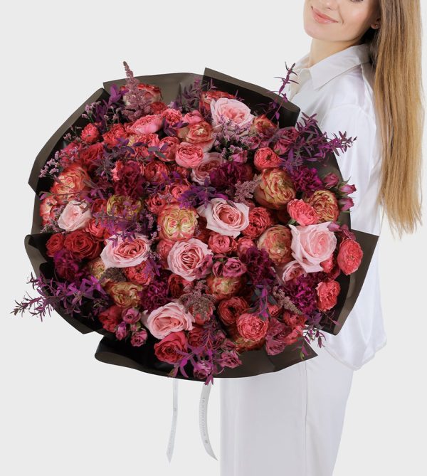 Scarlet Bouquet - Wow! Flowers