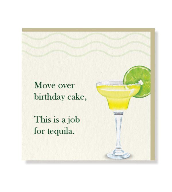 Tequila Birthday Premium Card - Original Greeting & Note Cards