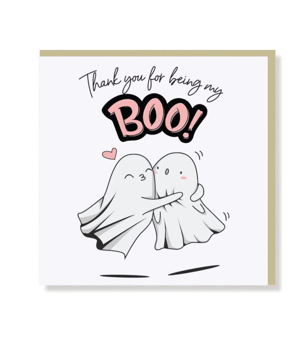 Thank You For Being My Boo Premium Card - Original Greeting & Note Cards