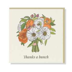 Thanks A Bunch Premium Card - Original Greeting & Note Cards