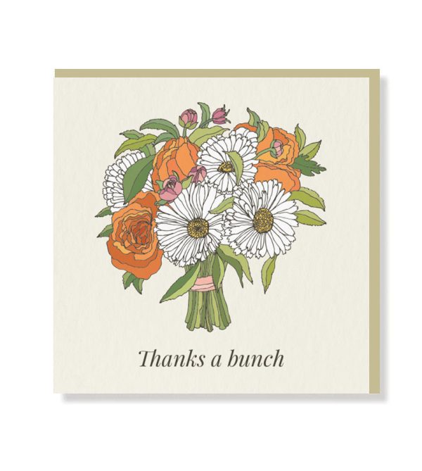 Thanks A Bunch Premium Card - Original Greeting & Note Cards