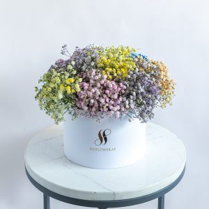 Vivid Youth Round Box - Signature Flowers