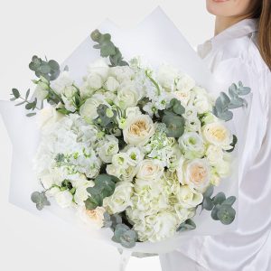 White Purity Bouquet - Wow! Flowers