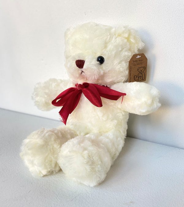 White Teddy Bear - Original Stuffed Animals