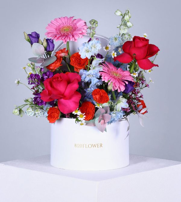 Wonders of the Orient Box Arrangement - Signature Flowers