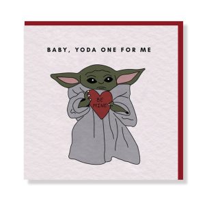 Yoda One For Me Card - Original Greeting & Note Cards