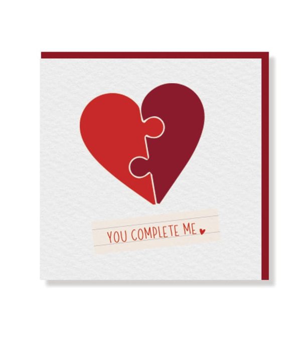 You Complete Me Premium Card - Original Greeting & Note Cards